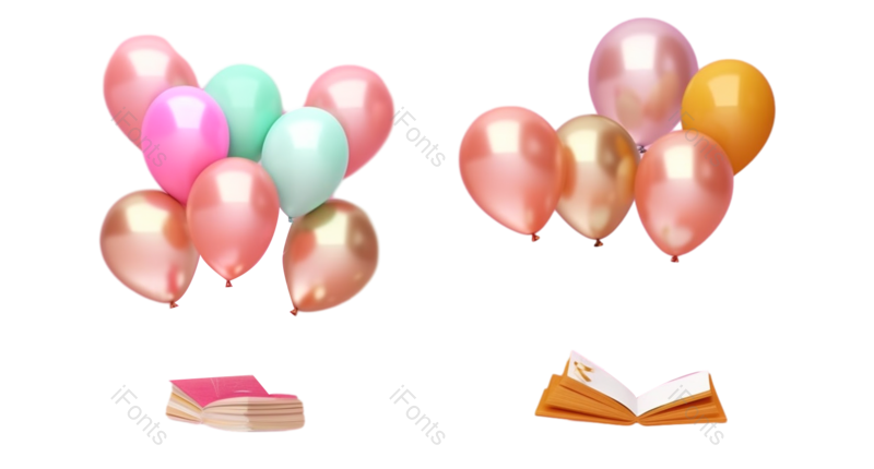 插图图片,装饰元素,节日PNG,卡通免抠素材